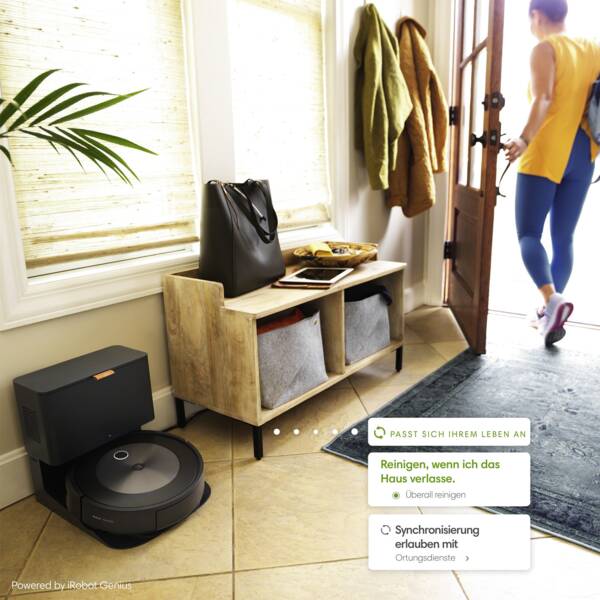 SAUGROBOTER iRobot 0,4 LT WLAN + CLEAN BASE AUT. GRAPHIT.