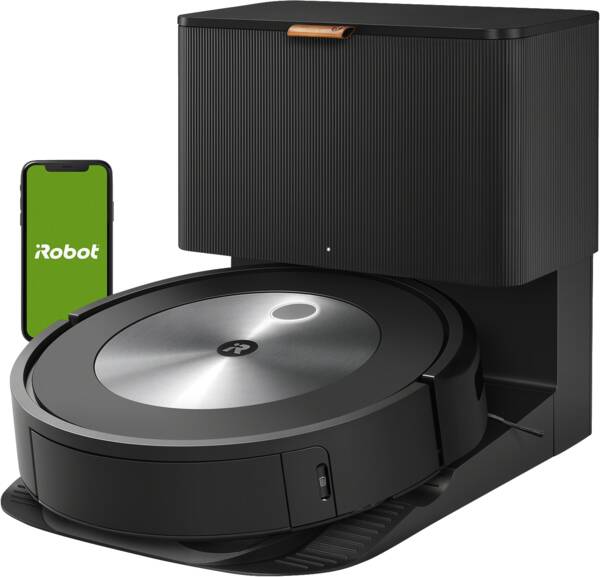 SAUGROBOTER iRobot 0,4 LT WLAN + CLEAN BASE AUT. GRAPHIT.