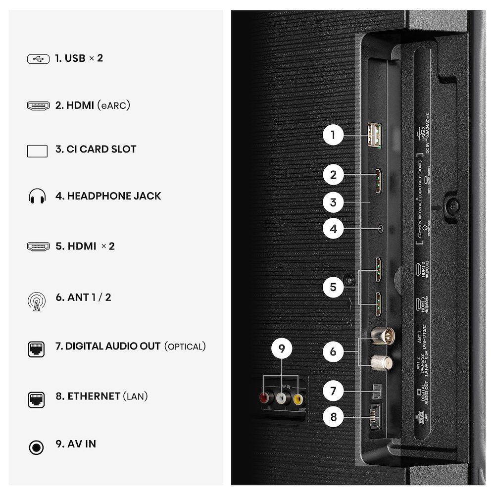TV LED 50" Hisense UHD 4K