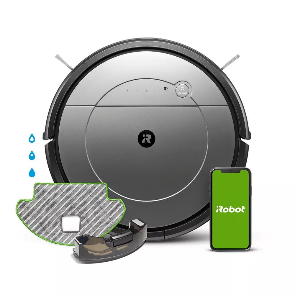 Saug- und Wischroboter Roomba Combo mit WLAN-Verbindung.