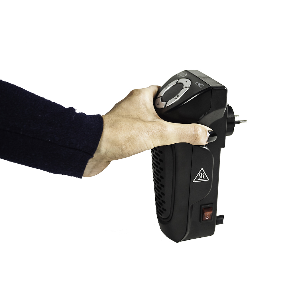 Lüfterheizung mit Zeitschaltuhr direkt in die Steckdose