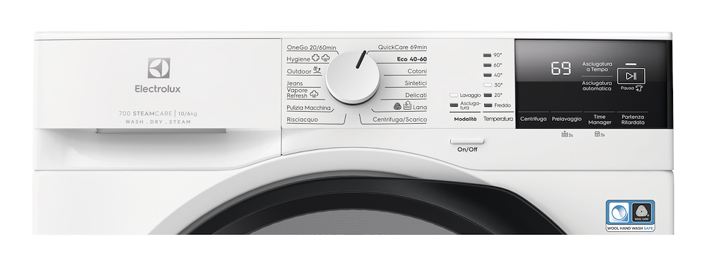 WASCHTROCKNER ELECTROLUX 1600GIRI 10KG WASCHEN - 6KG TROCKNEN.