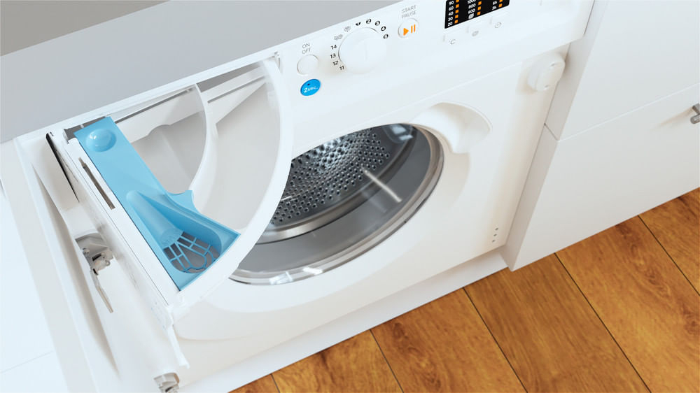 Waschmaschine Einbau Indesit 7kg 1200U. 