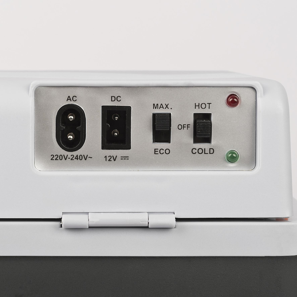 TRAGBARER KÜHLSCHRANK 12 V – 230 V, 20 l, IGLU 20, SCHWARZ.