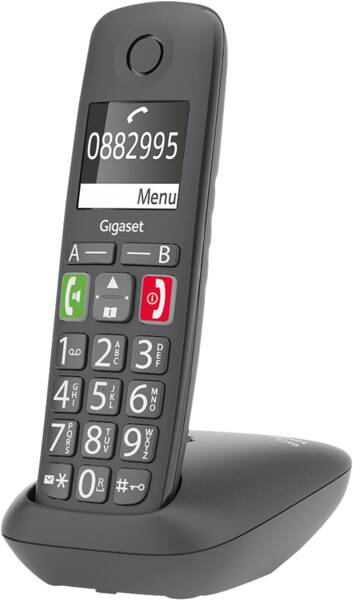 Festnetz-Telefon (für analogen Anschluß), strahlungsarm, schnurlos, DECT,