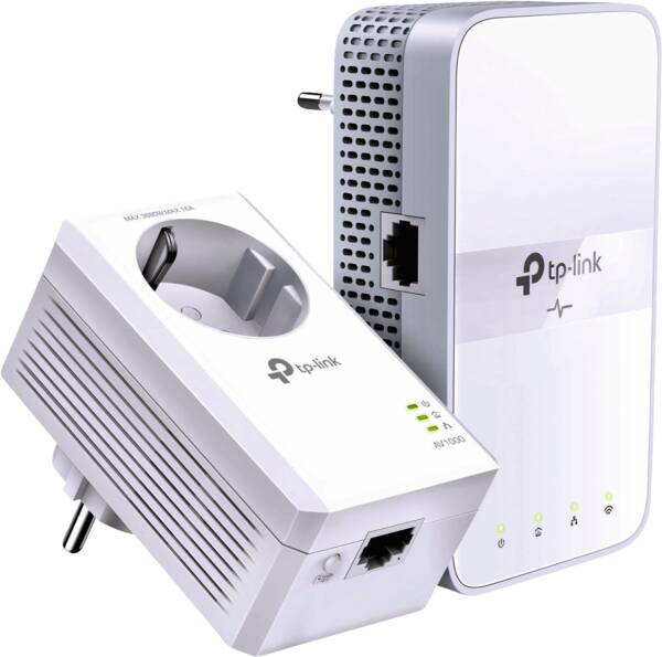 Stromnetzadapter tp-link, extern, Datenübertragung Powerline,