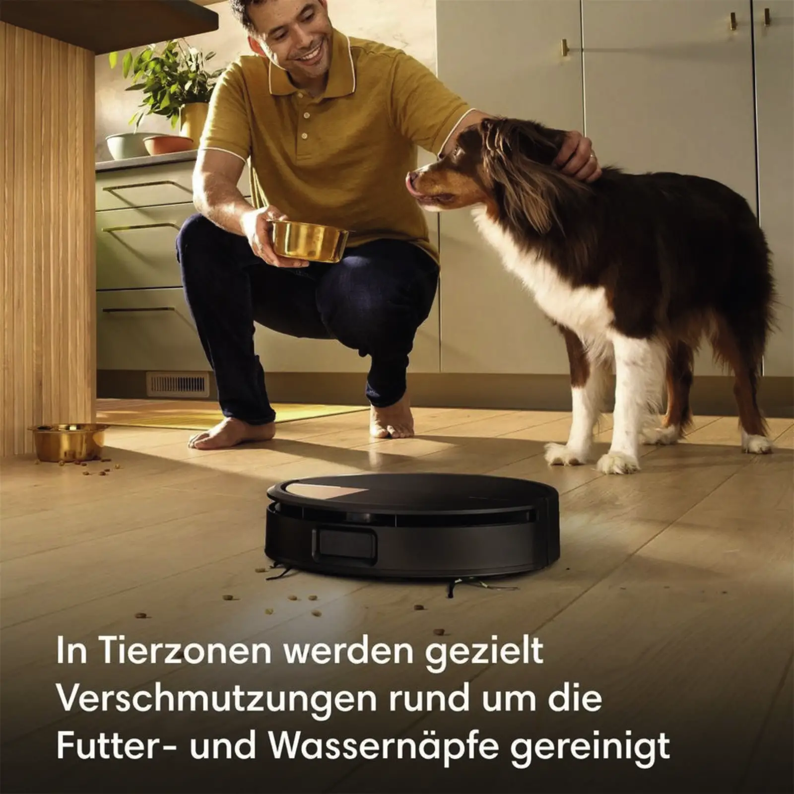 Staubsauger-Roboter IRobot mit vollautomatischer Selbstreinigung schwarz