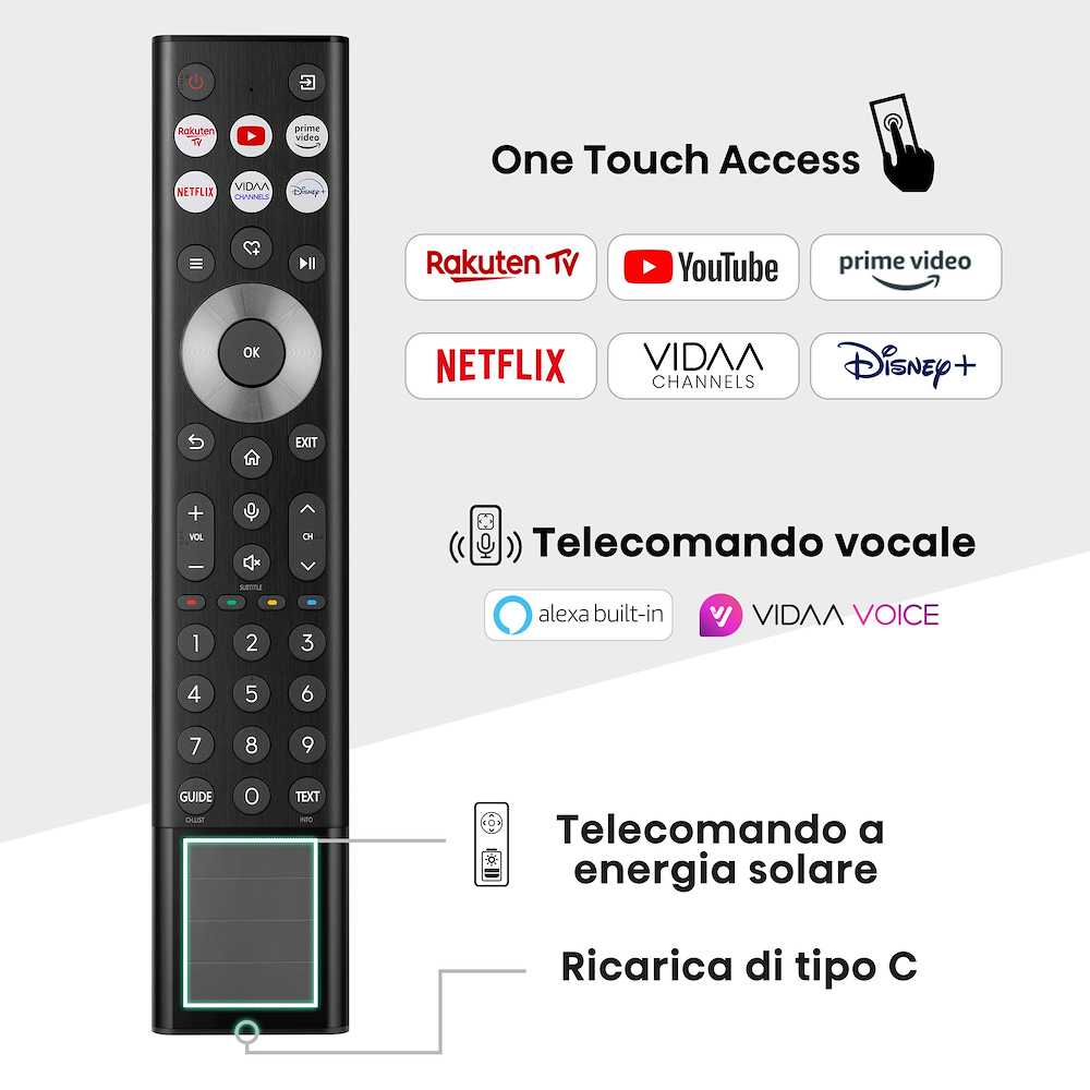 Smart TV Mini-LED Hisense 65"UHD 4K DVBT2/S2 VIDAA.