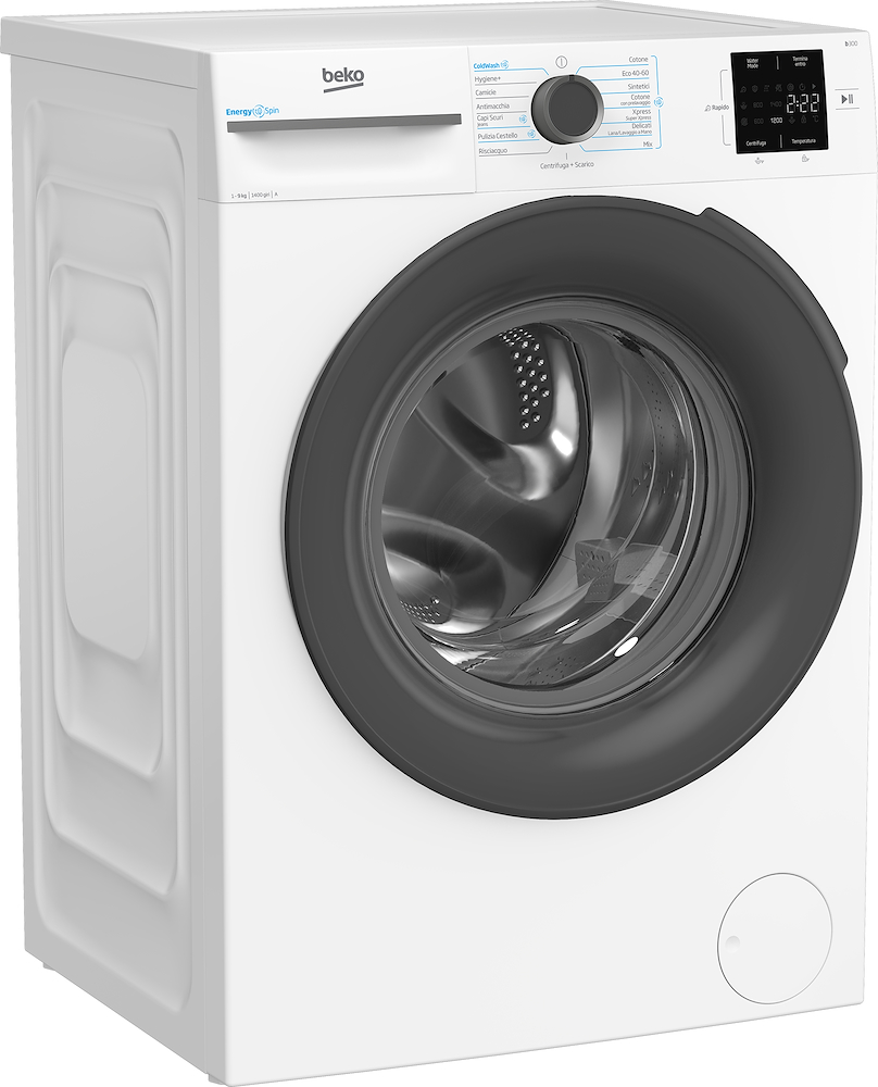 WASCHMASCHINE BEKO 9KG 1400U. Klasse A INVERTER DAMPF.