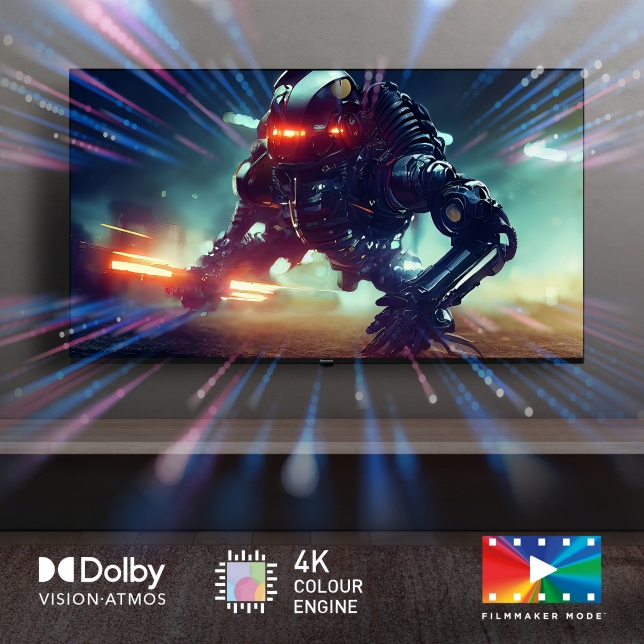 TV LED Panasonic 50"UHD 4K SMART GOOGLE TV.