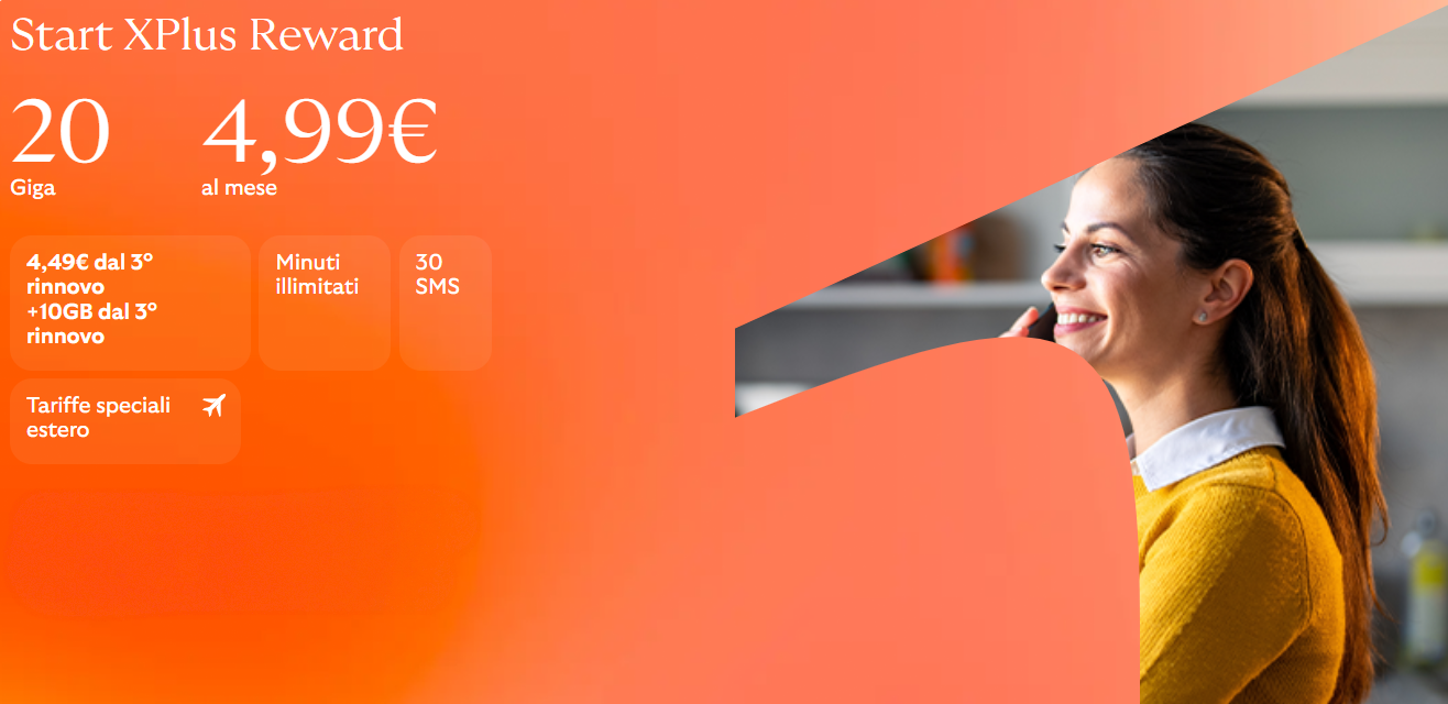 SIM Uno Mobile "Start XPLUS Reward".