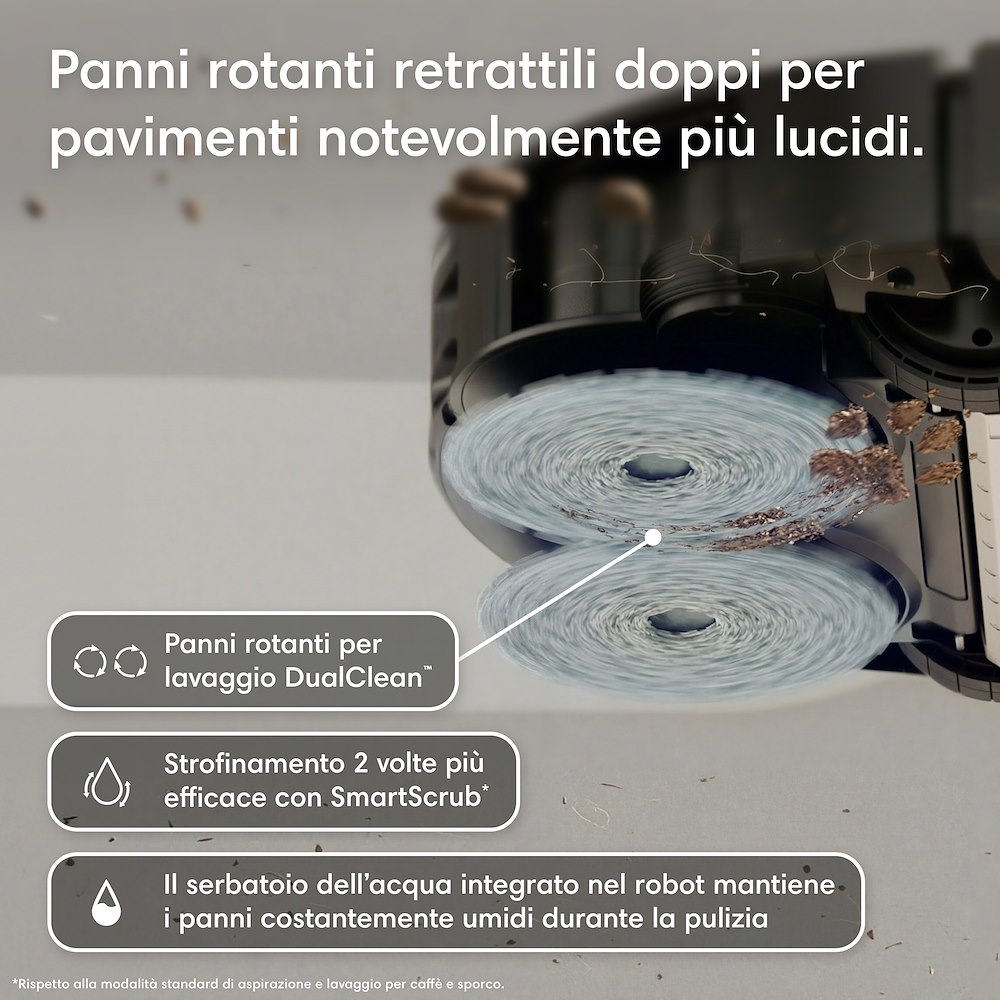 Nasswisch-Roboter, Staubsauger-Roboter, Clean Base,IRobot