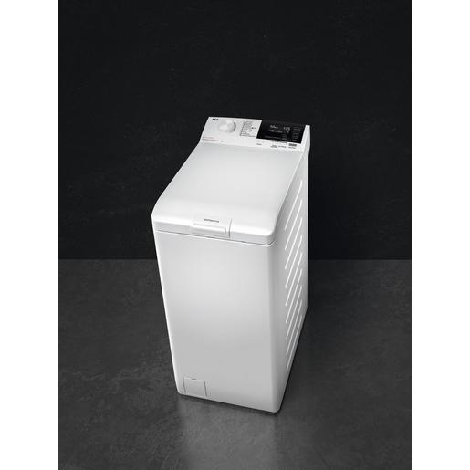 Waschmaschine AEG, Toplader, 7 kg Füllmenge, Schleuderdrehzahl U/min: maximal 1.300, 10 Waschprogramme.