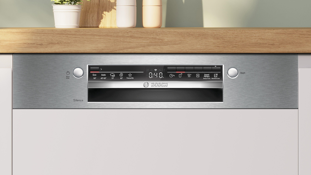 LAVASTOVIGLIE CON FRONTALE INOX 60CM 13COP. CE.E WIFI POLINOX: