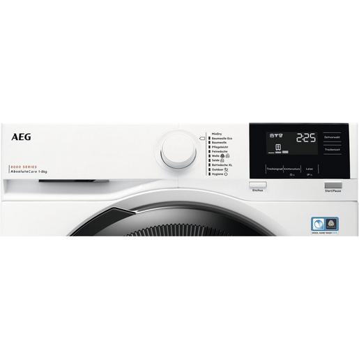 TROCKNER AEG 8KG mit Wärmepumpe A+++.