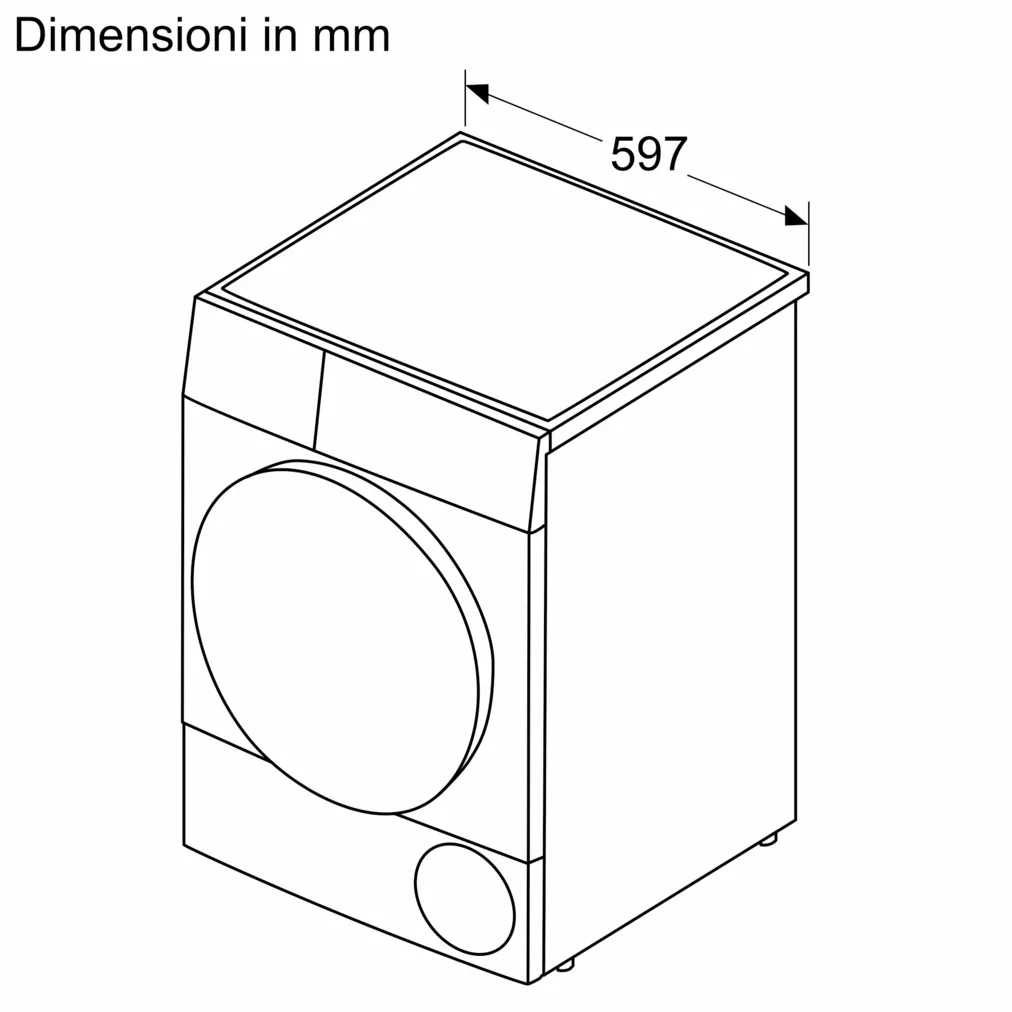 Trockner mit Wärmepumpen Technologie Bosch 8KG A+++ EASYCLEAN ECOGAS.