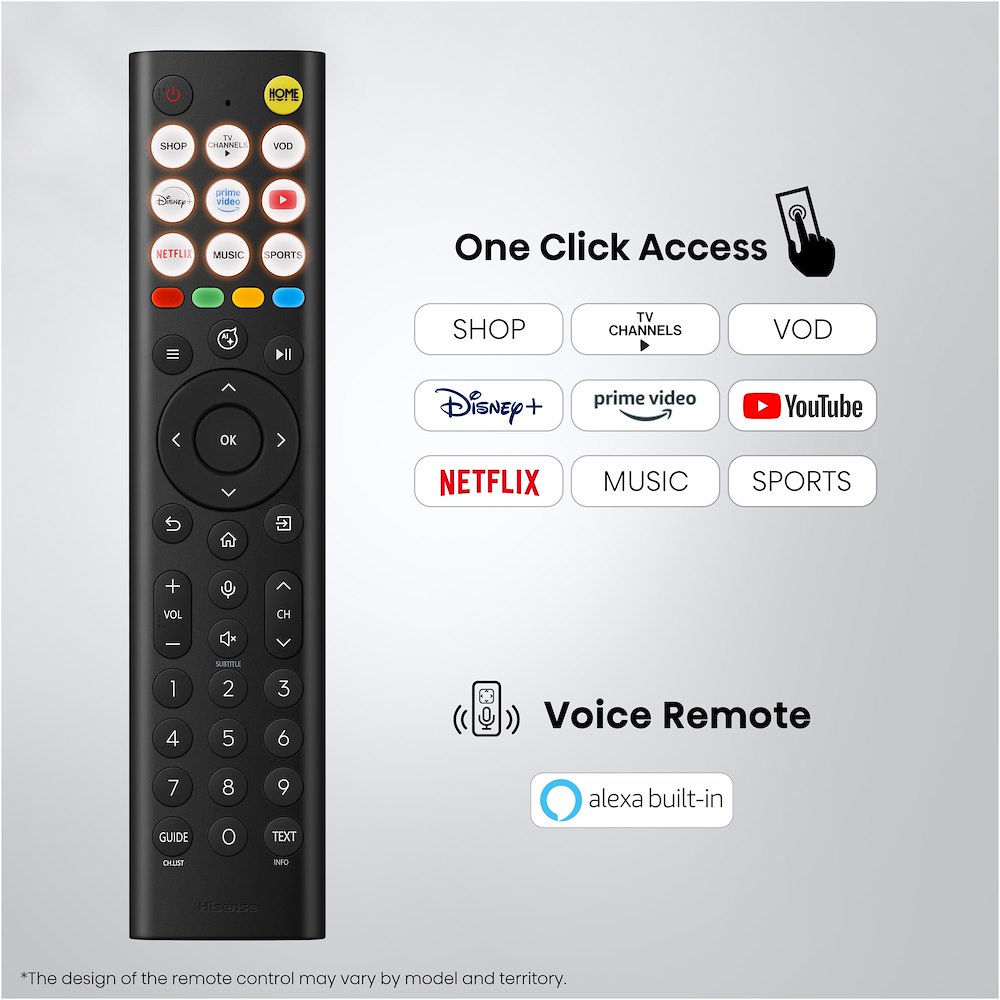 Mini LED TV 50" Hisense 4K