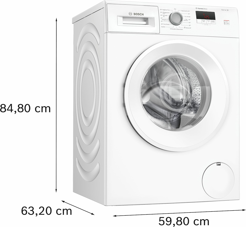 Waschmaschine Bosch 7KG 1400G ECOSILENCE ACTIVEWATER PLUS.