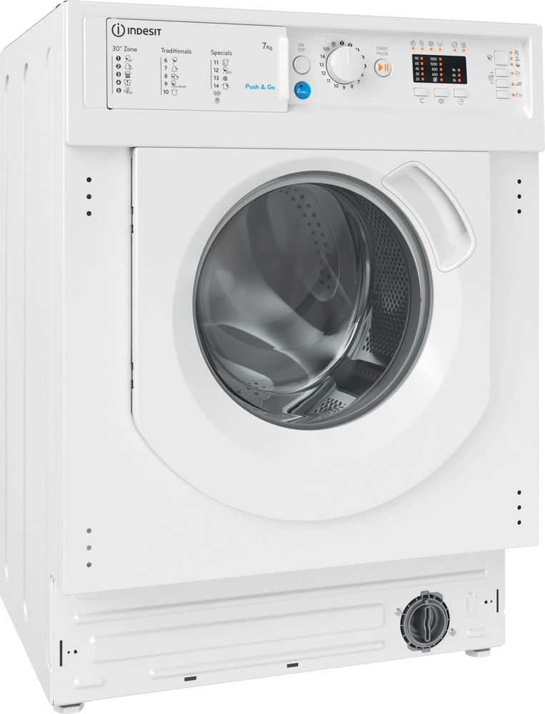 Waschmaschine Einbau Indesit 7kg 1200U. 