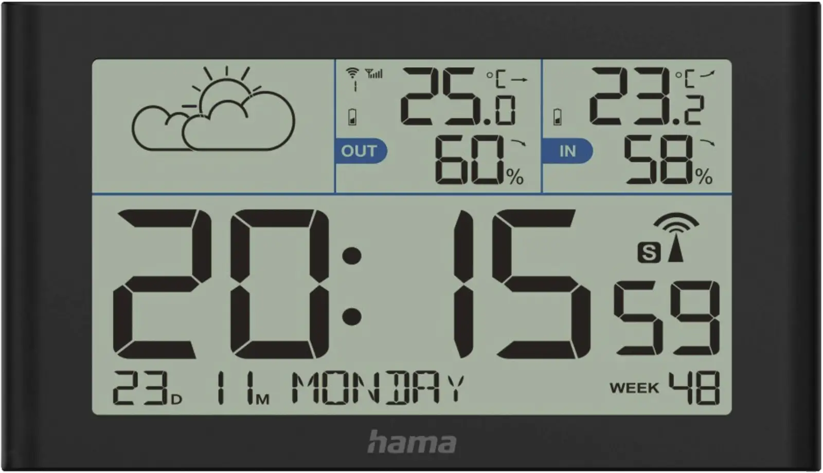 Wetterstation Sylt — Schwarz