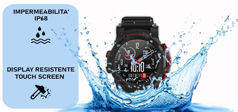 Smartwatch IP68. Smartwatch IP68.