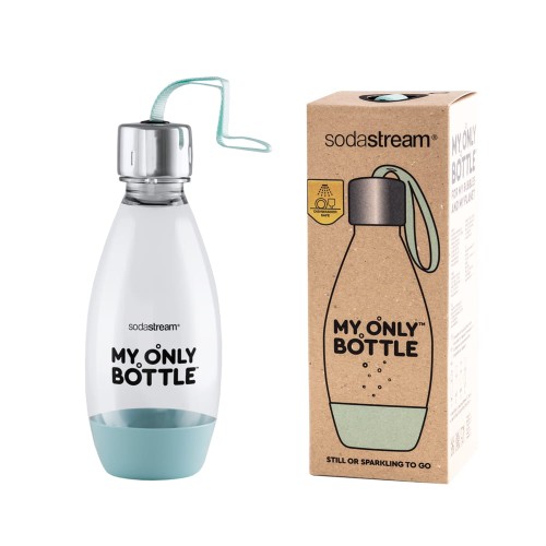 Spülmaschinengeeignete "My Only Bottle" Kunststoffflasche blau 0,5L, 1er-Pack.