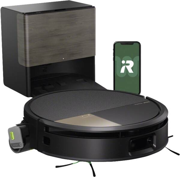 Nasswisch-Roboter, allergikergeeignet, beutelloser Betrieb, max. 0,26 l Behältervolumen, Clean Base.