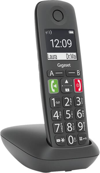 Festnetz-Telefon (für analogen Anschluß), strahlungsarm, schnurlos, DECT,
