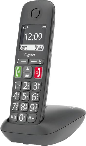 Festnetz-Telefon (für analogen Anschluß), strahlungsarm, schnurlos, DECT,