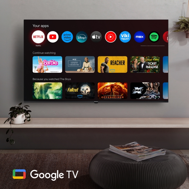 TV LED Panasonic 50"UHD 4K SMART GOOGLE TV.