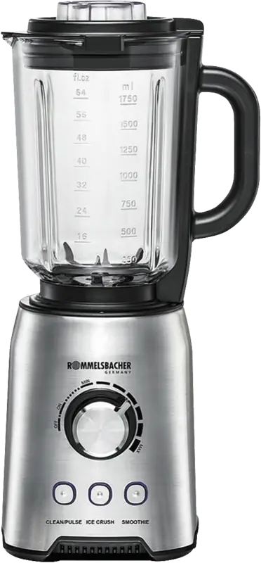 Standmixer, Glas-Mixbehälter, 1,75 l Fassungsvermögen, 1.200 Watt Leistung,