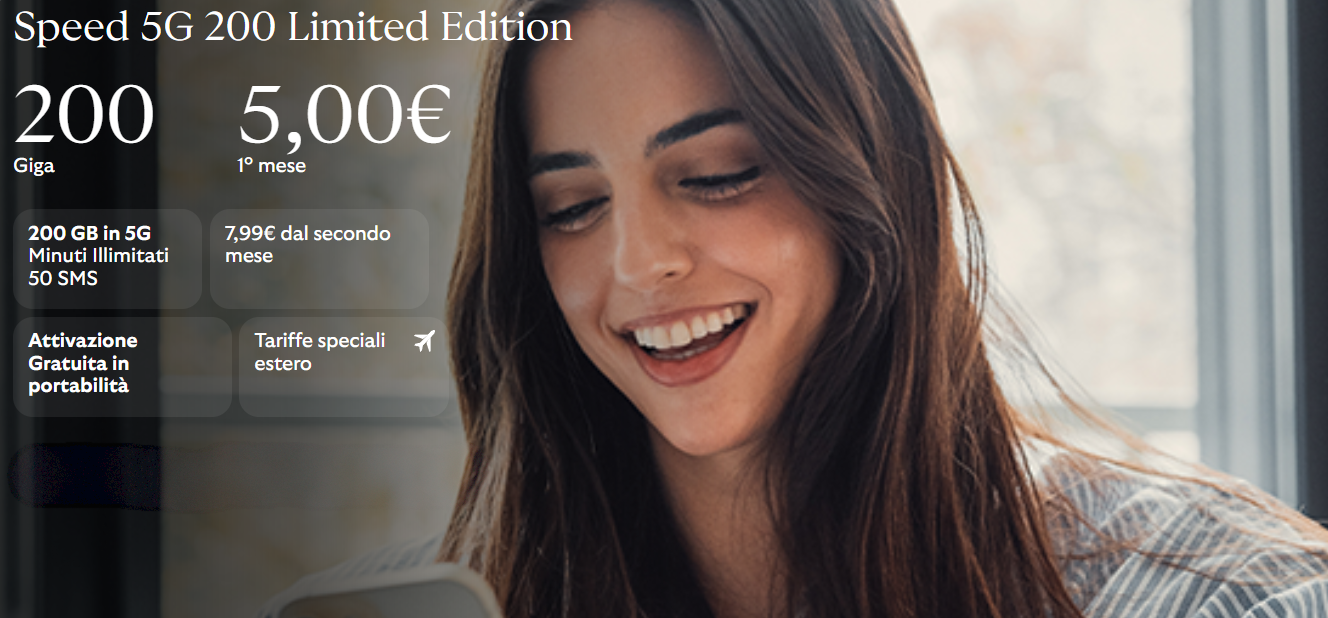 SIM Uno Mobile "Speed 5G 200".