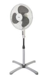 Ventilator mit drei Flügel, 45 W, 3 Geschwindigkeiten, Flügel 40 cm, Weiß.