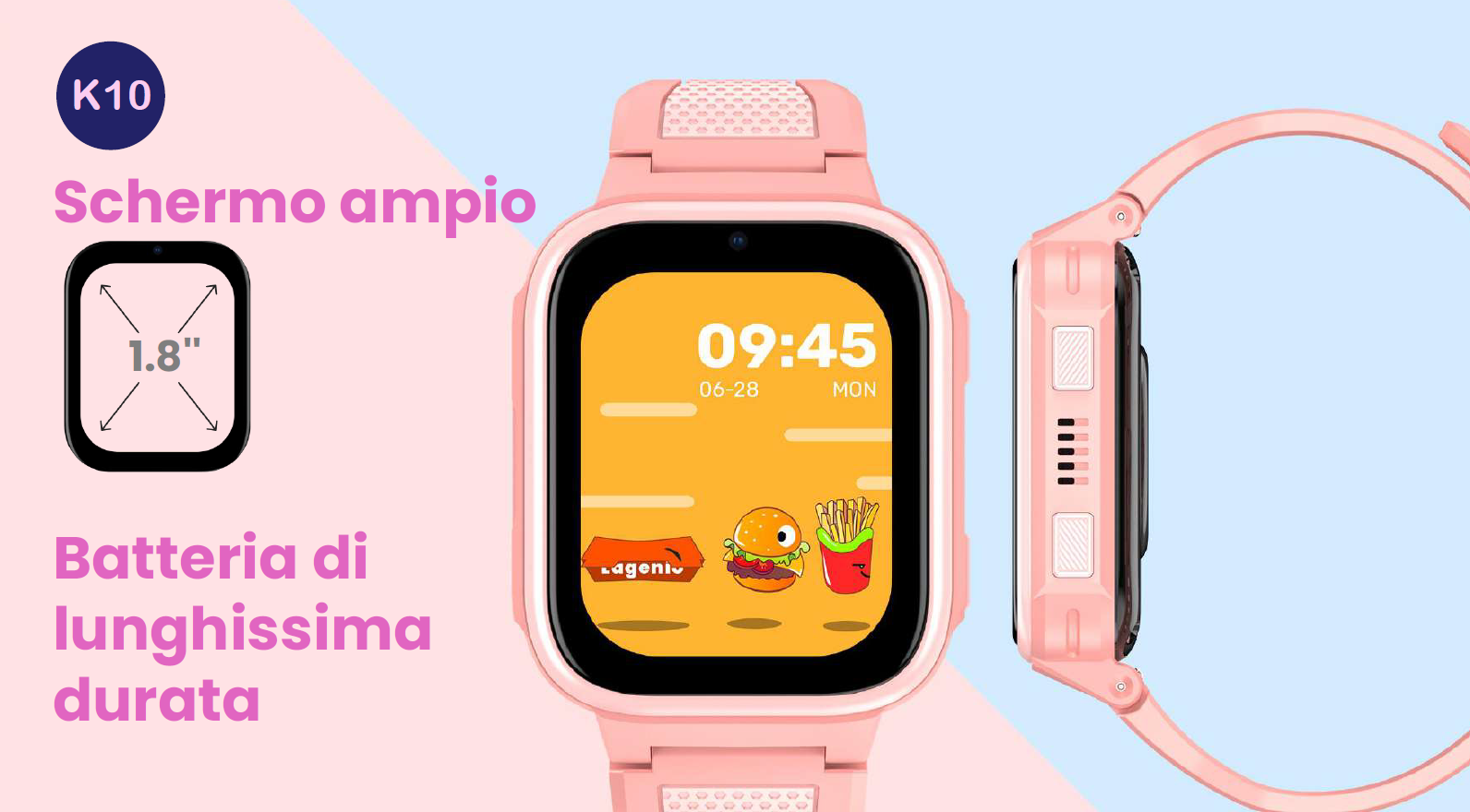 Smartwatch KIDS 4G nano SIM Display 1,8” GPS,
