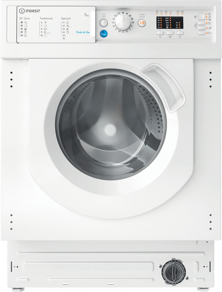 Waschmaschine Einbau Indesit 7kg 1200U. 
