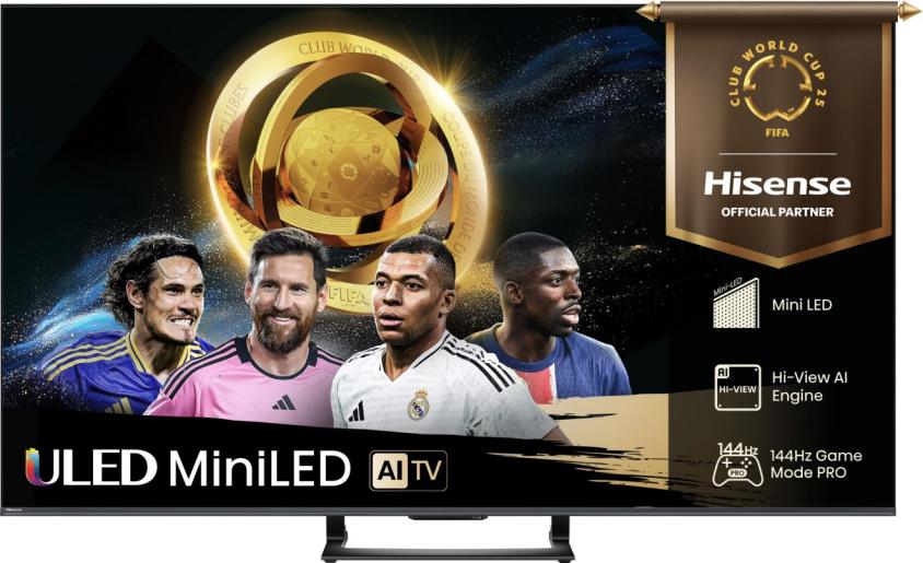 Fernseher 55 Zoll Hisense 4K MIni-LED Smart TV.