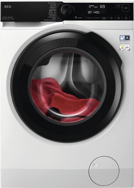 Waschmaschine AEG, 9 kg Füllmenge, Schleuderdrehzahl U/min: maximal 1.600.