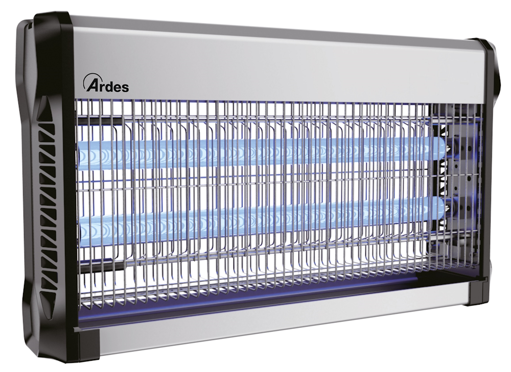 MÜCKENVERNICHTER MIT 15W ENTLADUNG 2 UVA-LAMPE BIS ZU 80m².