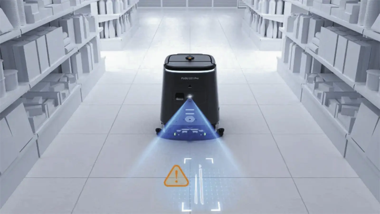 Robot per la pulizia commerciale,