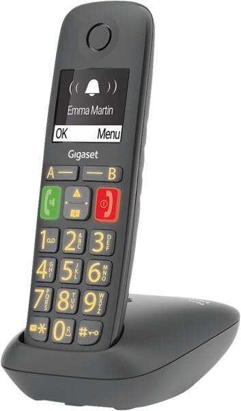 Festnetz-Telefon (für analogen Anschluß), strahlungsarm, schnurlos, DECT,