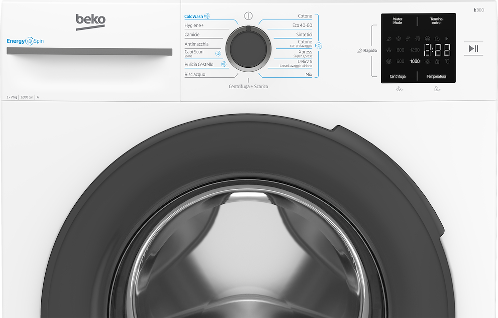 Waschmaschine 7KG 1200 CE.A INVERTER DAMPF