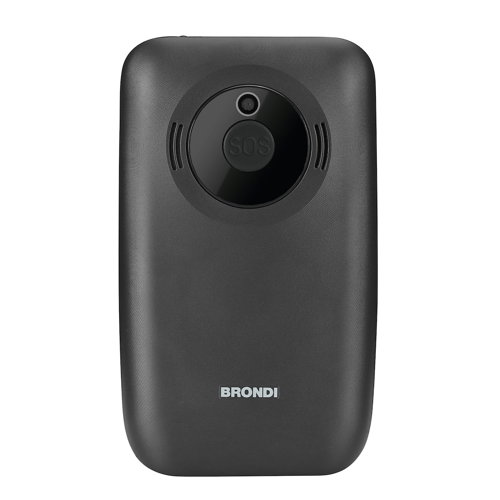GSM-Handy Brondi mit SOS-Taste und Fernbedienung mit Schutz