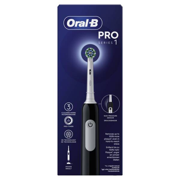 Elektrische Zahnbürste OralB, runder Bürstenkopf,