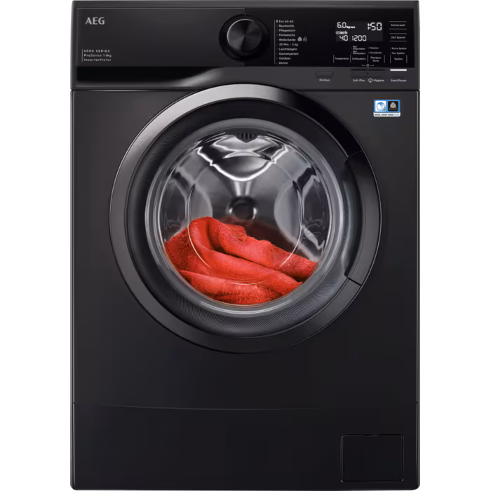 Waschmaschine AEG, 6 kg Füllmenge, Schleuderdrehzahl U/min: maximal 1.200,