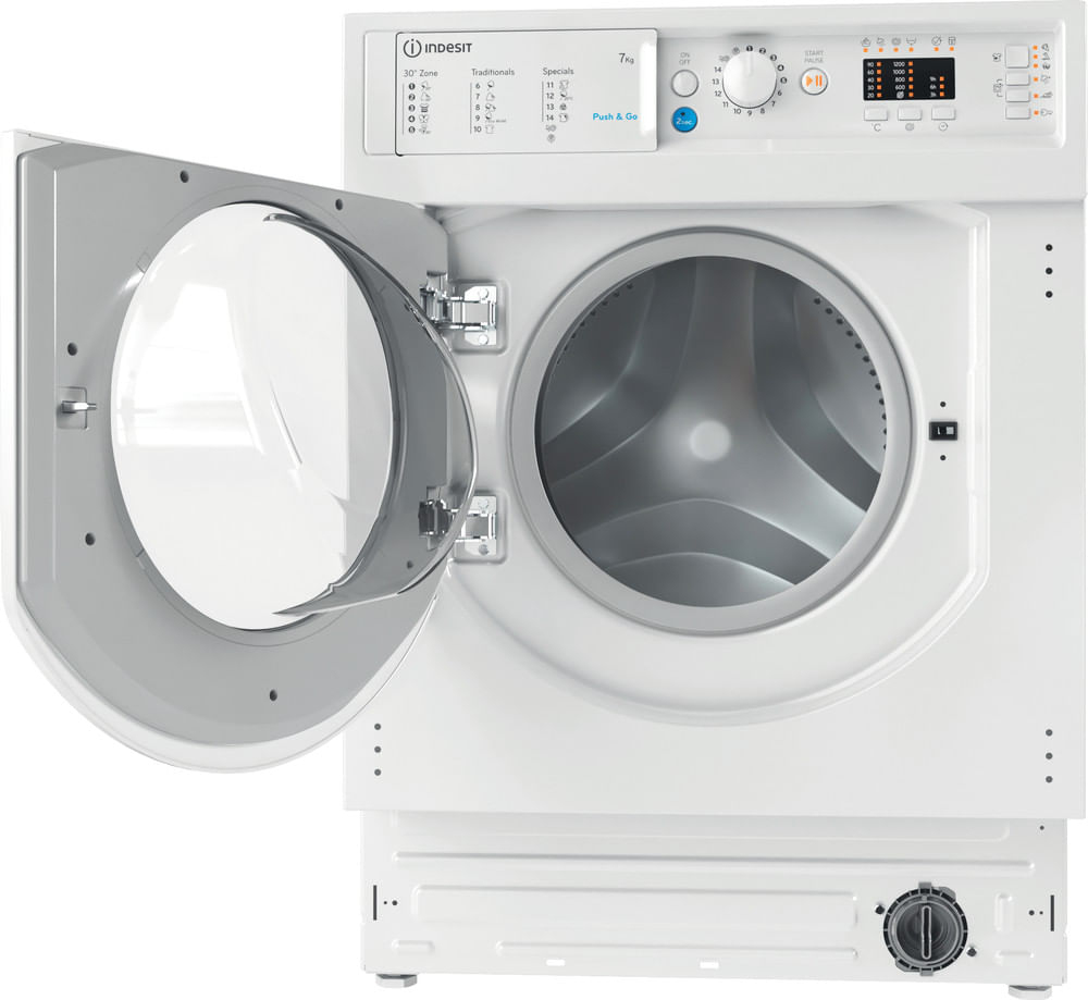 Waschmaschine Einbau Indesit 7kg 1200U. 