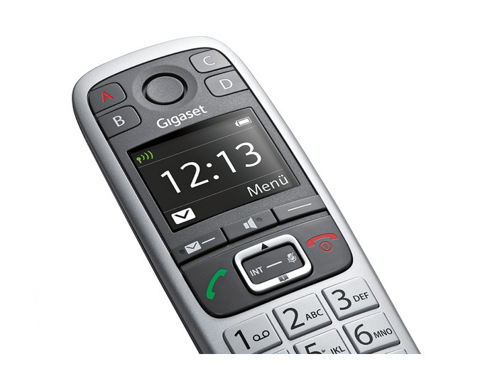 Festnetz-Telefon (für analogen Anschluß), strahlungsarm, schnurlos, DECT.