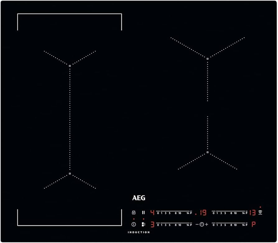 Autarkes Induktionskochfeld AEG / Hob²Hood / 60 cm. !!FLÄCHENBÜNDIGER EINBAU!!.