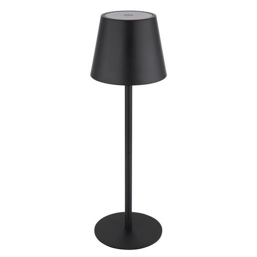 Lampada da tavolo Vannie I 3W LED CCT 200lm + batteria, nero opaco