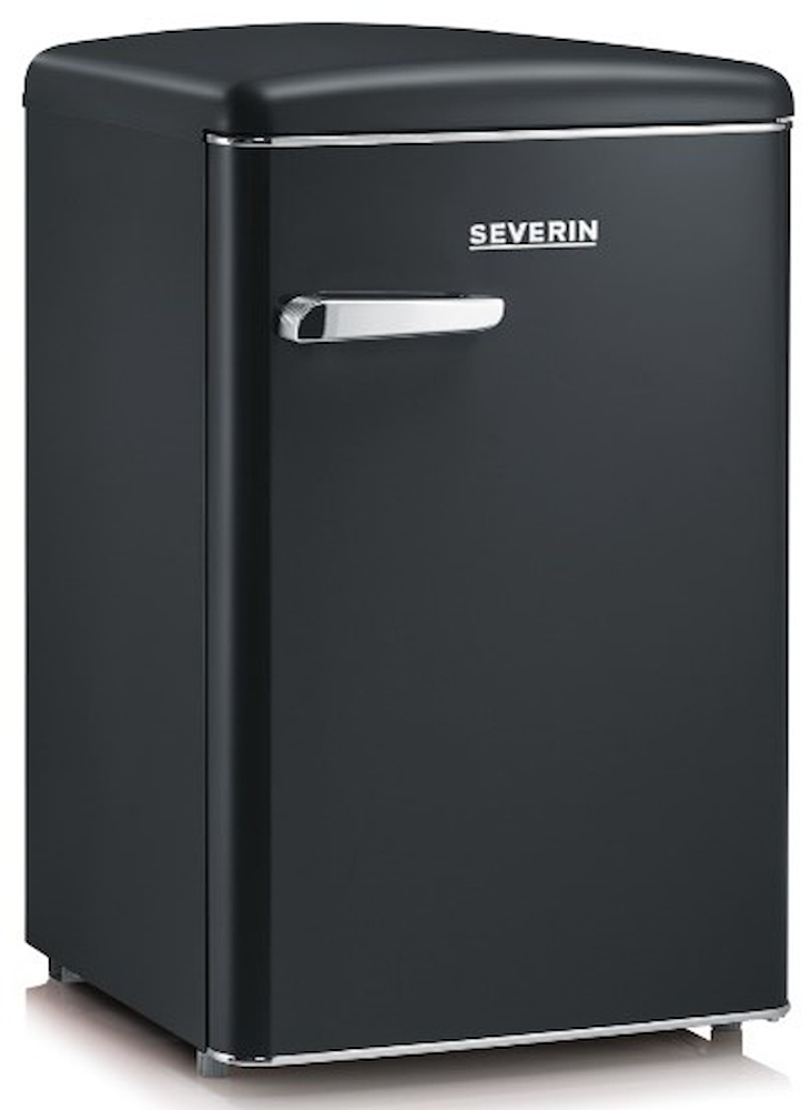 TISCHKÜHLSCHRANK 108LT CE.D MIT GEFRIERSCHRANK RETRO' schwarz. | Schwarz