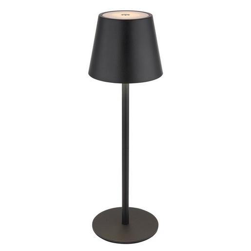 Lampada da tavolo Vannie I 3W LED CCT 200lm + batteria, nero opaco